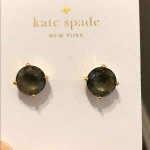 Grey Kate space stud earrings never worn